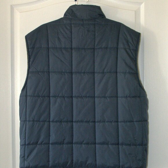 Vintage Plugg Tech Reversible Puffer Quilted Vest size XL - Picture 2 of 5